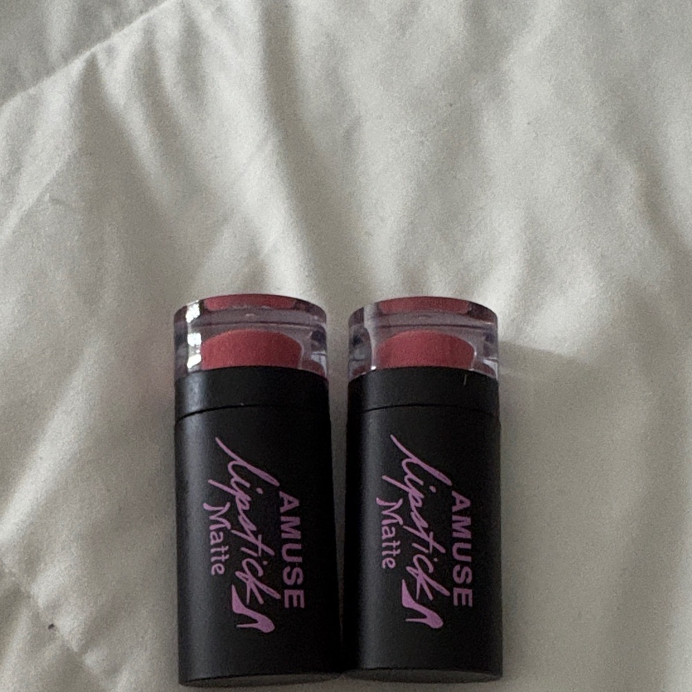 Muse Matte Lipstick Duo - Rosy Pink